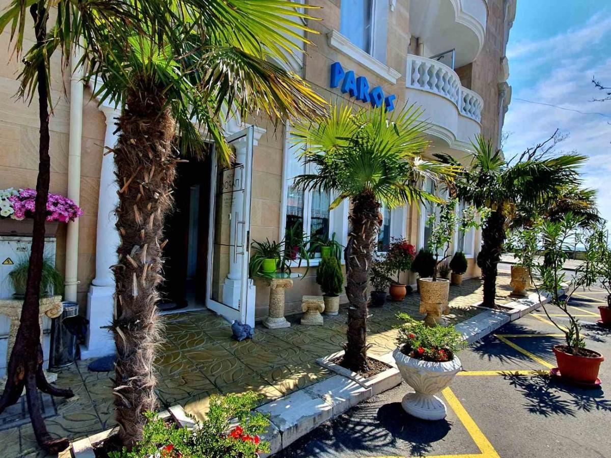 Hotel Paros Pomorie Buitenkant foto